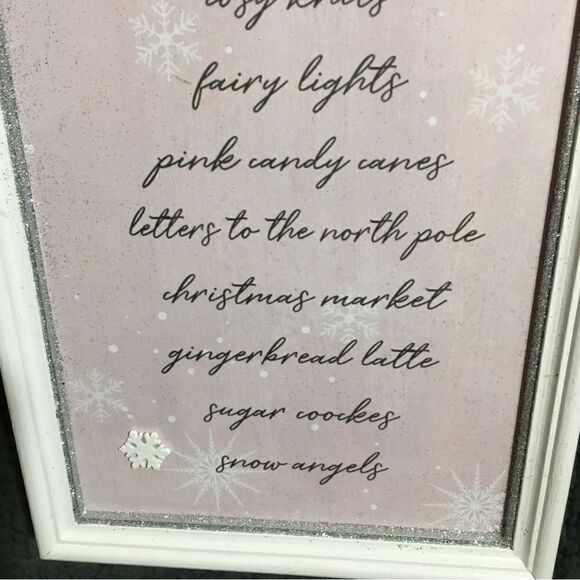 "Favorite Things" List Christmas Wall Decor - Picture 5 of 8